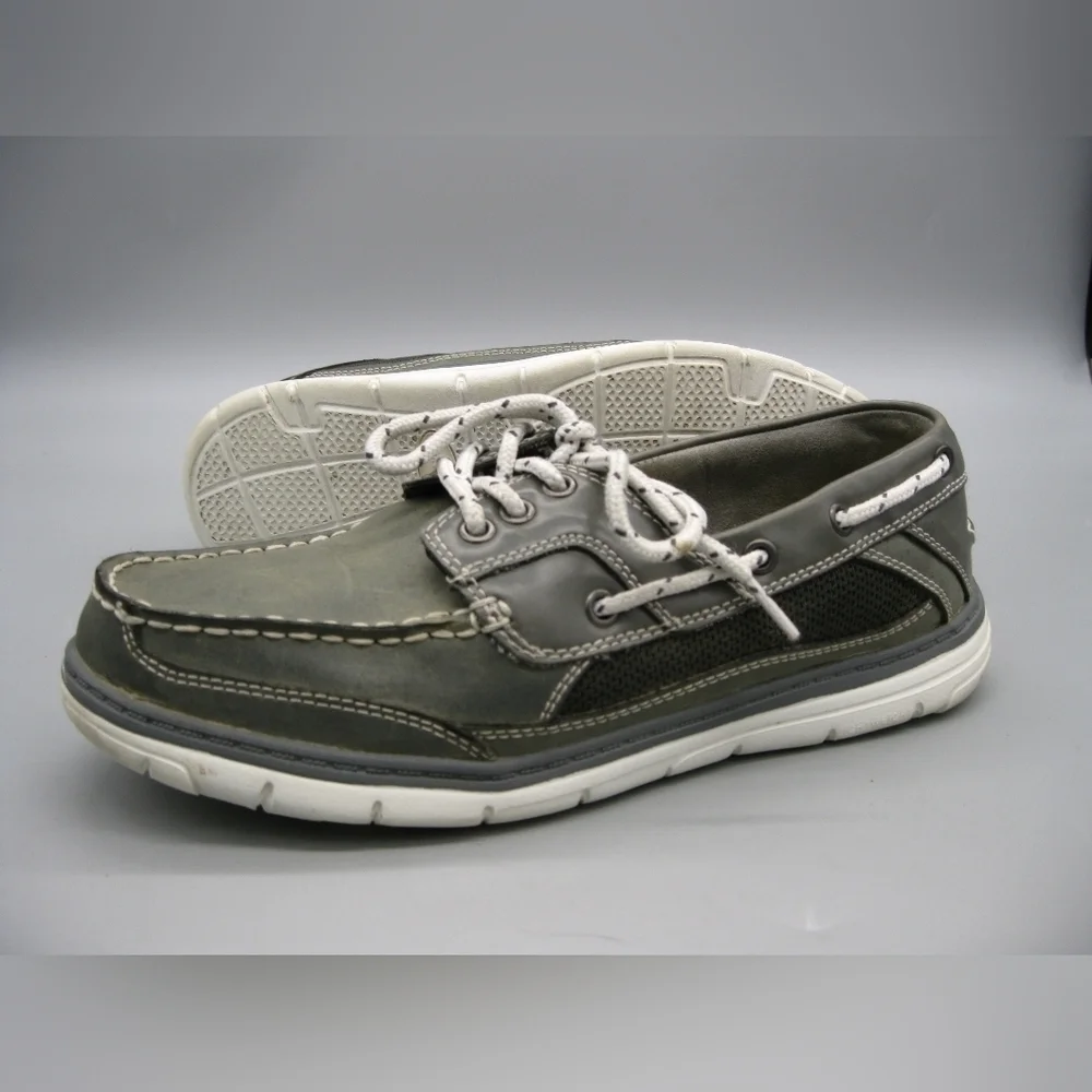 Croft & Barrow Boat Shoes Men 9 Grey